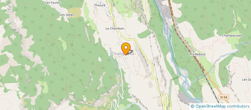 localisation de l'entreprise ISIMO  CHAMPCELLA