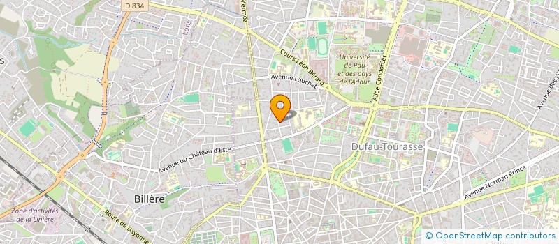 localisation de l'entreprise ISIS à PAU