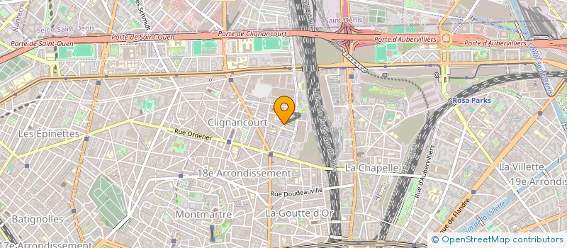 localisation de l'entreprise ISIS à PARIS
