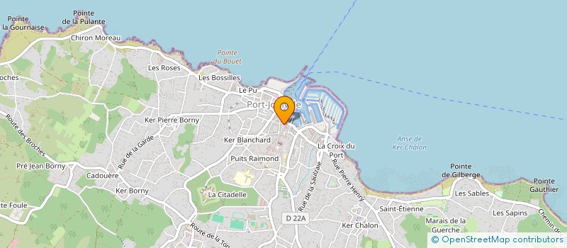 localisation de l'entreprise ISIS  L'ILE-D'YEU