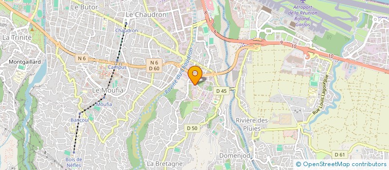 localisation de l'entreprise ISIS à SAINT-PAUL