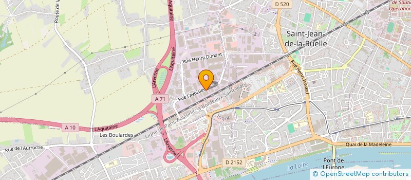 localisation de l'entreprise ISIS à INGRE