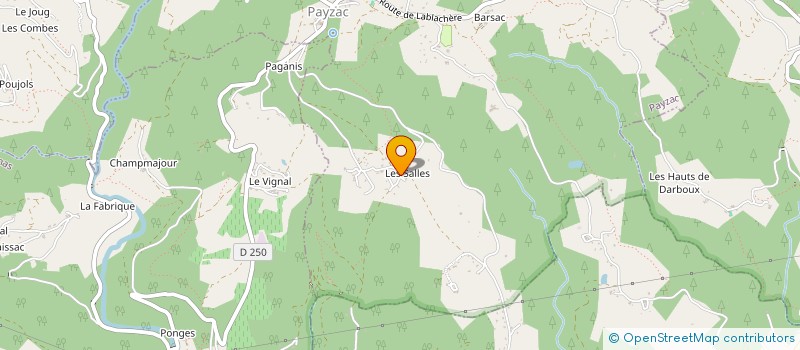 localisation de l'entreprise ISIS  LABLACHERE