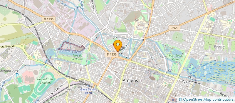 localisation de l'entreprise ISIS à AMIENS