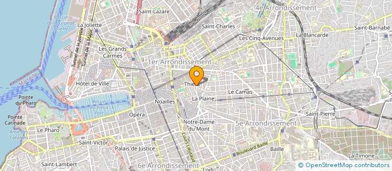localisation de l'entreprise ISIS BAT à MARSEILLE