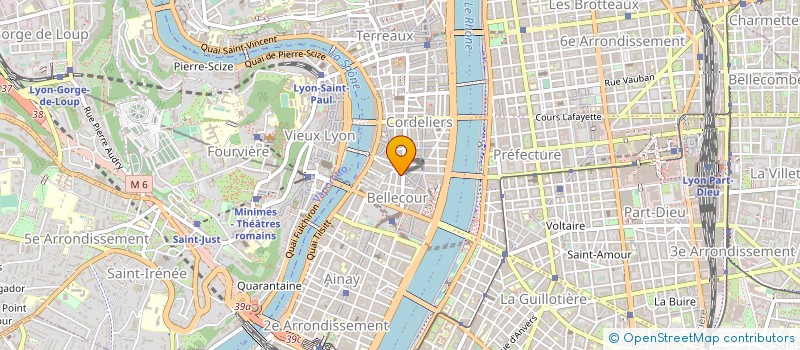 localisation de l'entreprise ISIS CONSULTING BUSINESS à LYON