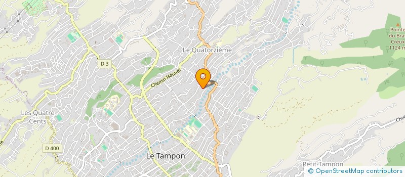 localisation de l'entreprise ISIS DISTRIBUTION SERVICE à LE TAMPON