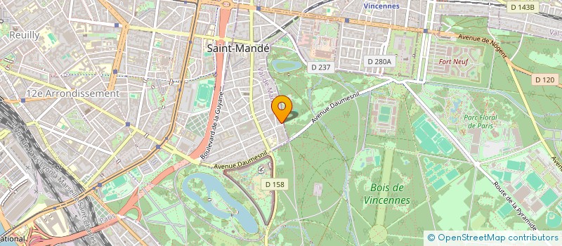 localisation de l'entreprise ISIS FIGARO COMPANY à SAINT-MANDE