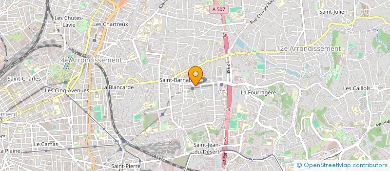 localisation de l'entreprise ISIS FONDATION DU COUPLE à MARSEILLE