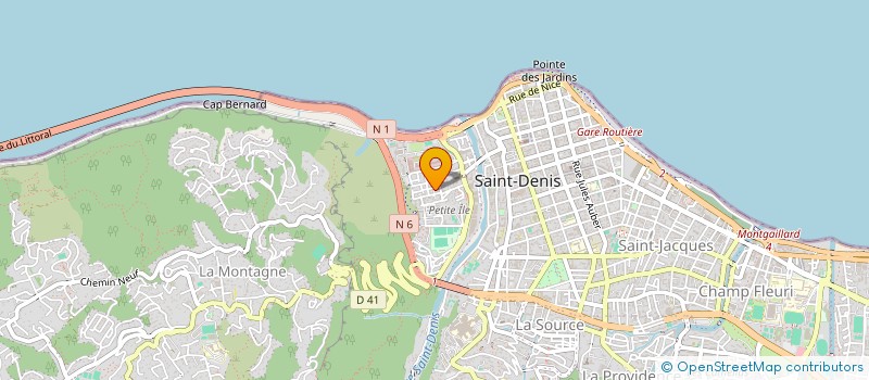 localisation de l'entreprise ISIS FORMATION à SAINT-DENIS