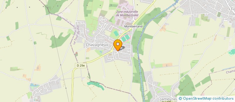 localisation de l'entreprise ISIS.FR à CHARVIEU-CHAVAGNEUX