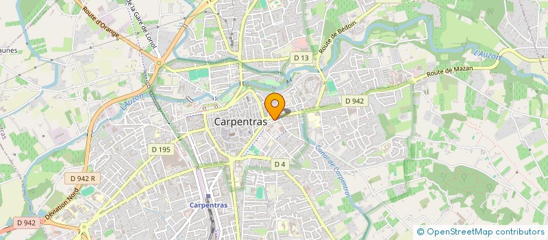 localisation de l'entreprise ISIS INGENI SERV INFORM SYSTEM à CARPENTRAS