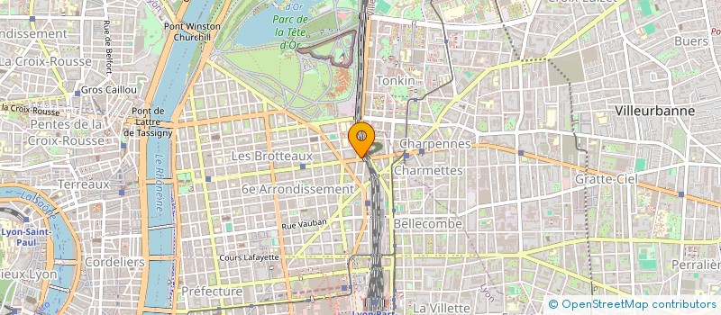 localisation de l'entreprise ISIS INSTITUT à LYON
