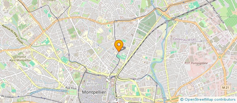 localisation de l'entreprise ISIS INVEST à MONTPELLIER