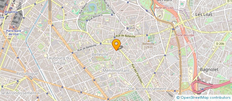 localisation de l'entreprise ISIS-NET à PARIS