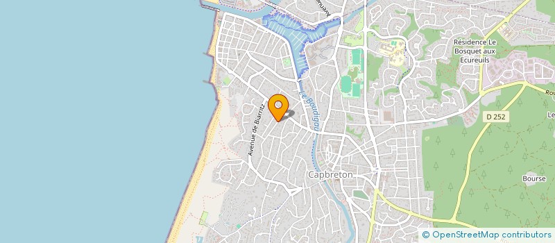 localisation de l'entreprise ISIS OSIRIS à CAPBRETON