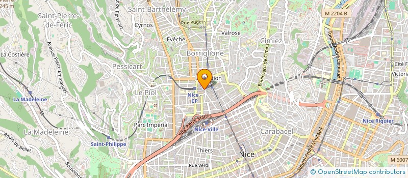 localisation de l'entreprise ISIS PHARMA à NICE
