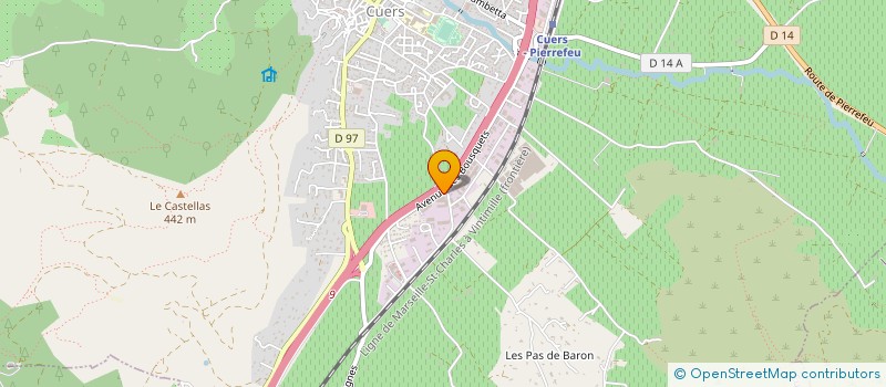 localisation de l'entreprise ISIS SYSTEM LABORATOIRES  CUERS