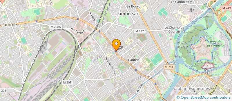 localisation de l'entreprise ISISPHINX à LAMBERSART