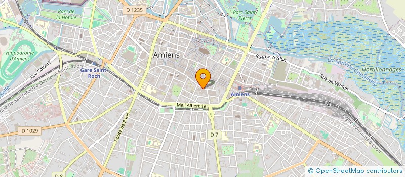 localisation de l'entreprise ISITEK à AMIENS