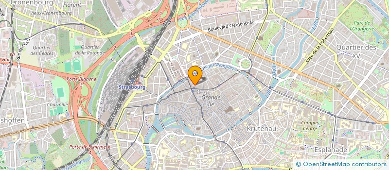 localisation de l'entreprise ISK à STRASBOURG