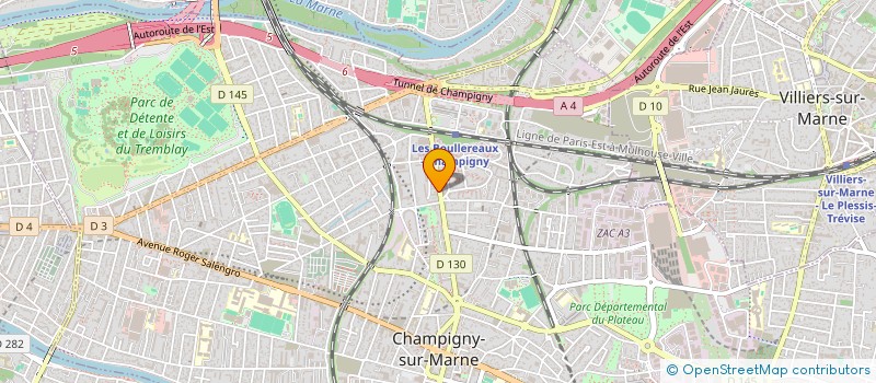 localisation de l'entreprise ISK  PARIS