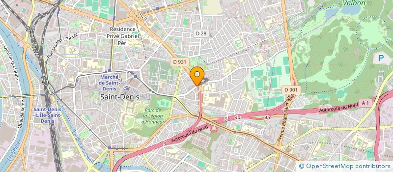 localisation de l'entreprise ISK à SAINT-DENIS