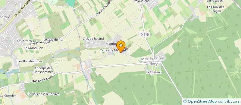 localisation de l'entreprise ISK AUTO à MEZIERES-LEZ-CLERY