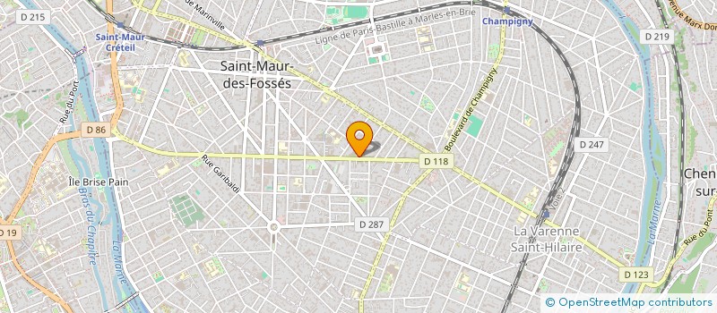 localisation de l'entreprise ISKA-CONNECT à SAINT-MAUR-DES-FOSSES