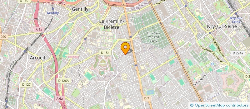 localisation de l'entreprise ISKA PLOMBERIE  VILLEJUIF