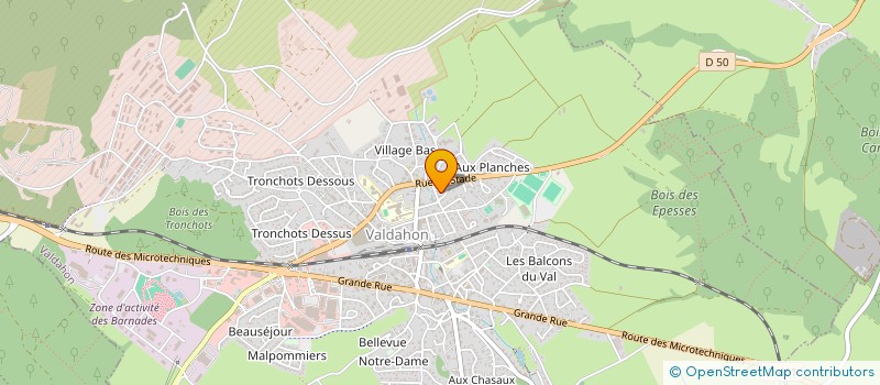 localisation de l'entreprise ISKELA  BESANCON