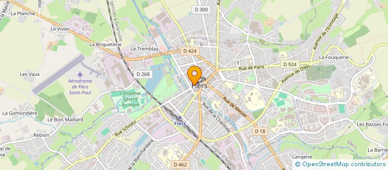 localisation de l'entreprise ISKEN GRILL à FLERS