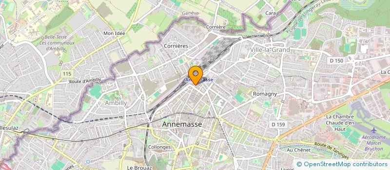 localisation de l'entreprise ISKENDER à ANNEMASSE