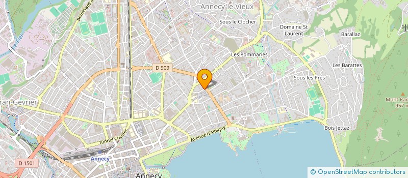 localisation de l'entreprise ISKENDER à ANNECY