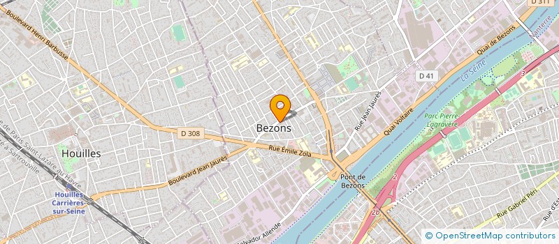 localisation de l'entreprise ISKENDER KEBAB à BEZONS