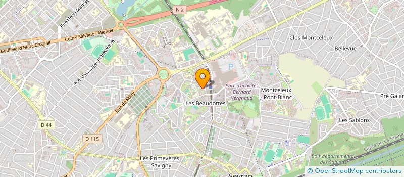 localisation de l'entreprise ISKGS à SEVRAN