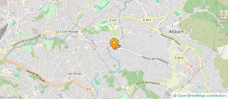 localisation de l'entreprise ISKM à ALLAUCH