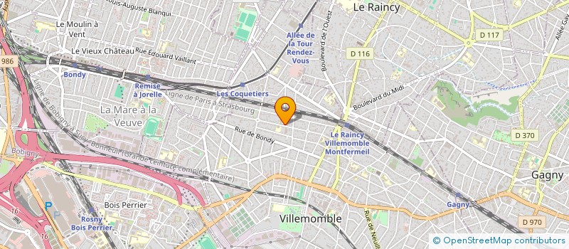localisation de l'entreprise ISKT à VILLEMOMBLE