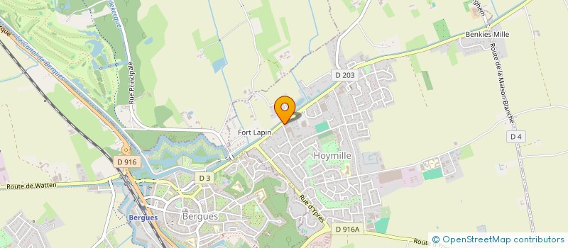 localisation de l'entreprise ISL EN ABREGE ISL  HOYMILLE