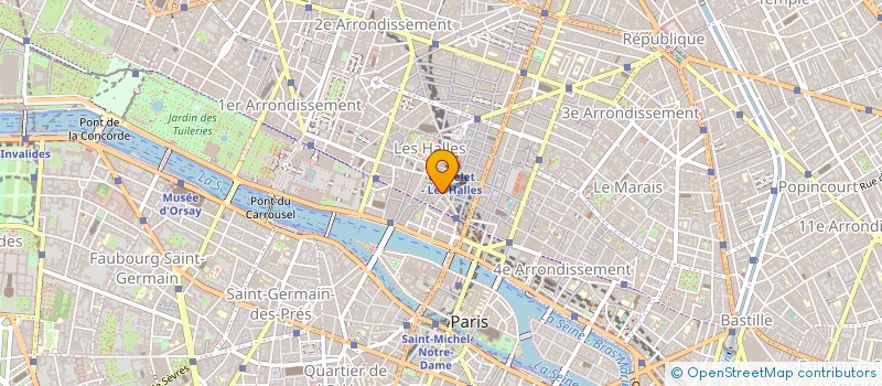 localisation de l'entreprise ISLA à PARIS