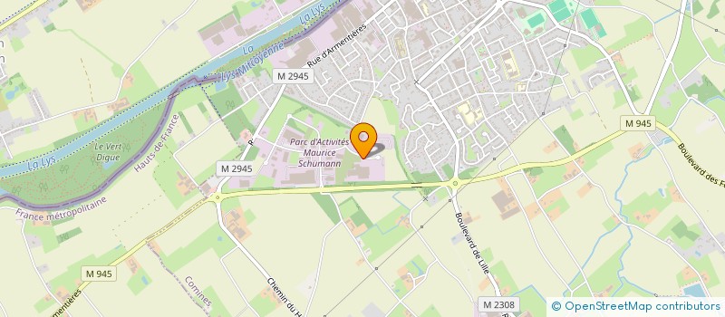 localisation de l'entreprise ISLA GOURMET  COMINES