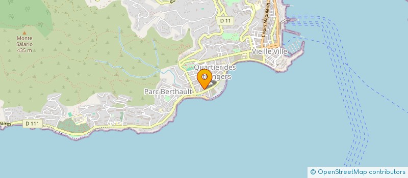 localisation de l'entreprise ISLA PRODUCTION  AJACCIO