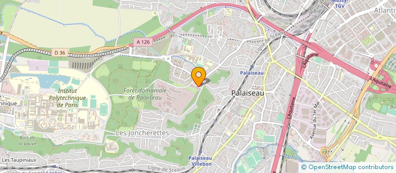 localisation de l'entreprise ISLACOLOR à PALAISEAU
