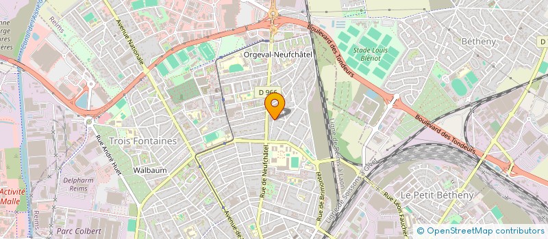 localisation de l'entreprise ISLAFOOD FRANCE à REIMS