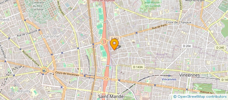 localisation de l'entreprise ISLAM SANS FRONTIERES (ISF) à MONTREUIL