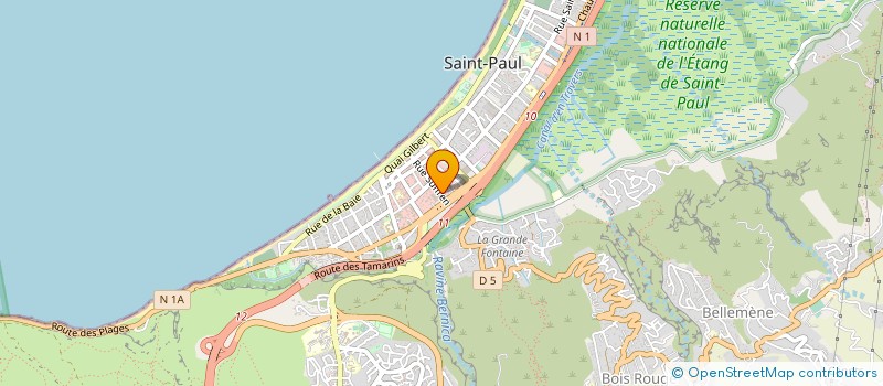 localisation de l'entreprise ISLAM SOUNNATE DJAMATE DE SAINT PAUL à SAINT-PAUL