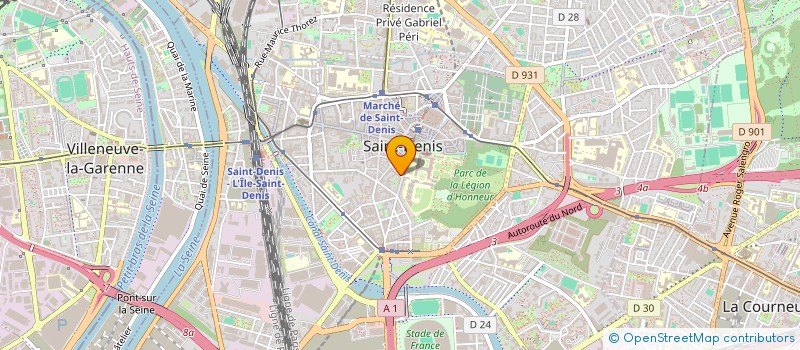 localisation de l'entreprise ISLAMIC HELP à SAINT-DENIS
