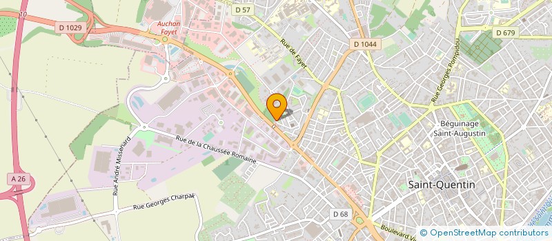 localisation de l'entreprise ISLAMIQUE CULTURELLE DE L'AISNE à SAINT-QUENTIN