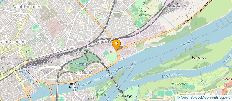 localisation de l'entreprise ISLAMIQUE OUEST FRANCE à NANTES