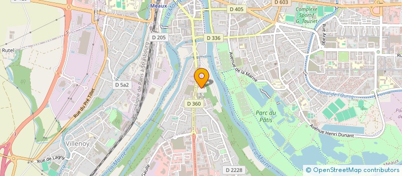 localisation de l'entreprise ISLAMVIANDES à NANTEUIL-LES-MEAUX